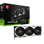 MSI GeForce RTX™ 4070 Ventus 3X OC
