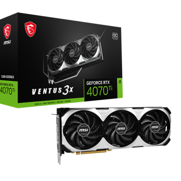 MSI GeForce RTX™ 4070 Ventus 3X OC