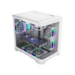 1stplayer Computer Case UV5-WH UV5-WH-2FCR-W-1FC-W - Image 2