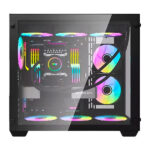 Darkflash C285 ATX Mid Tower Gaming PC Black - Image 3