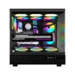 FPMAX Diamond Z8 Black Mid Tower Case - Image 2